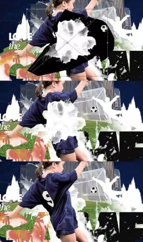 آموزش طراحی پس زمینه ورزشی در فتوشاپ